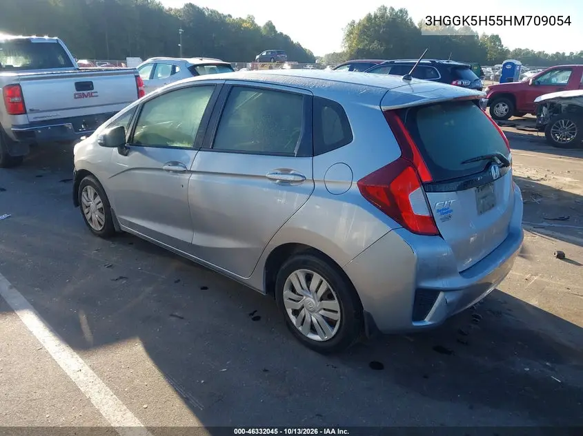 2017 HONDA FIT VIN 3HGGK5H55HM709054 — фото 3
