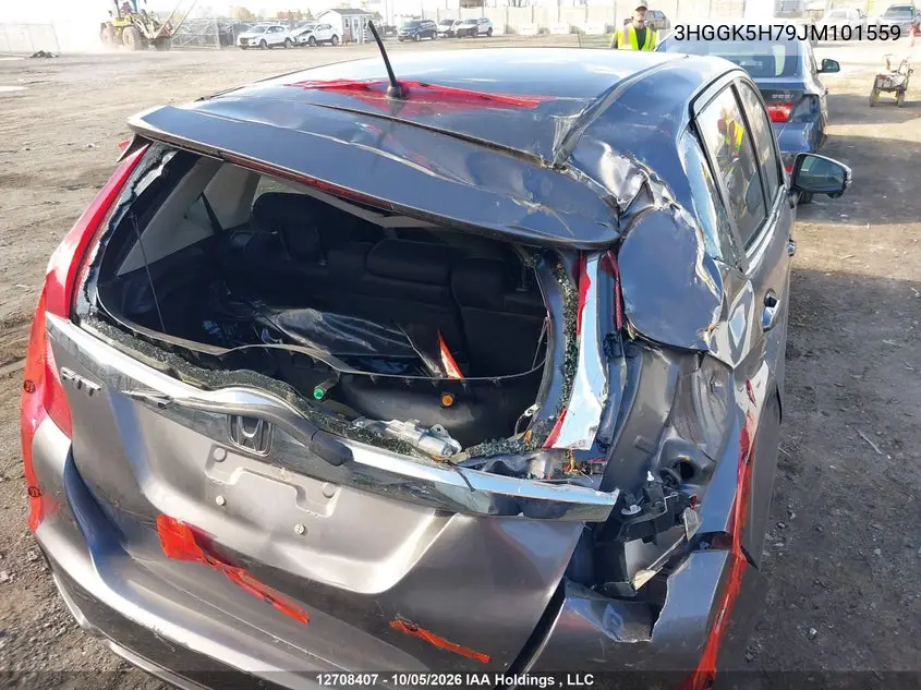 2018 HONDA FIT VIN 3HGGK5H79JM101559 — фото 6