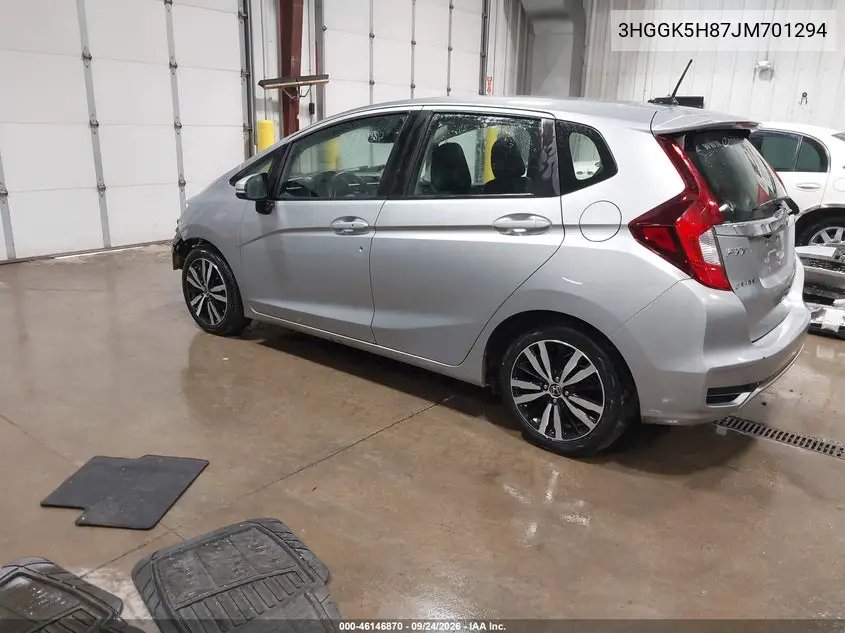 2018 HONDA FIT VIN 3HGGK5H87JM701294 — фото 3