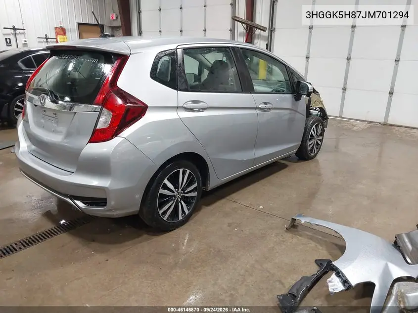2018 HONDA FIT VIN 3HGGK5H87JM701294 — фото 4