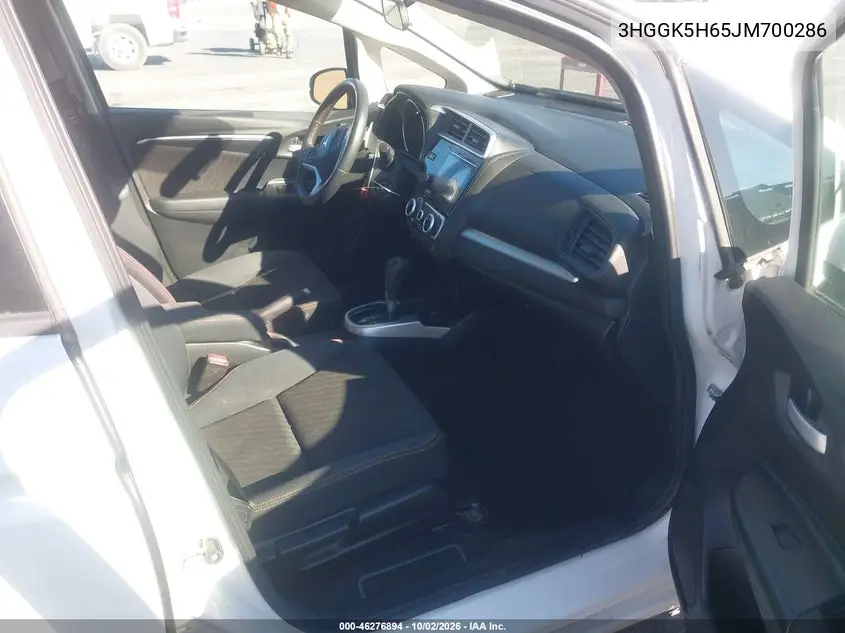 2018 HONDA FIT VIN 3HGGK5H65JM700286 — фото 5