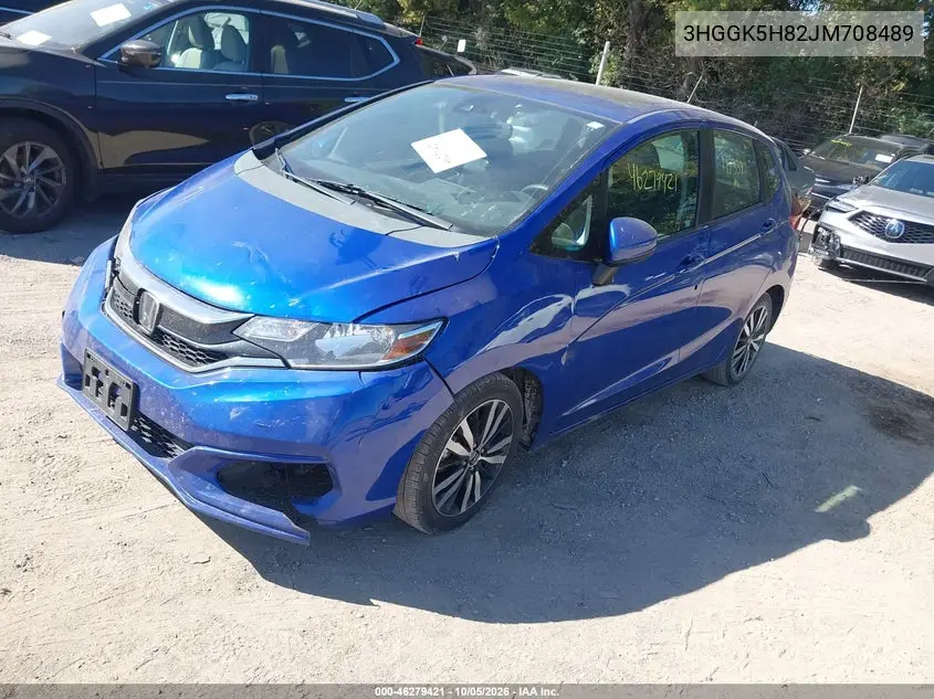 2018 HONDA FIT VIN 3HGGK5H82JM708489 — фото 2