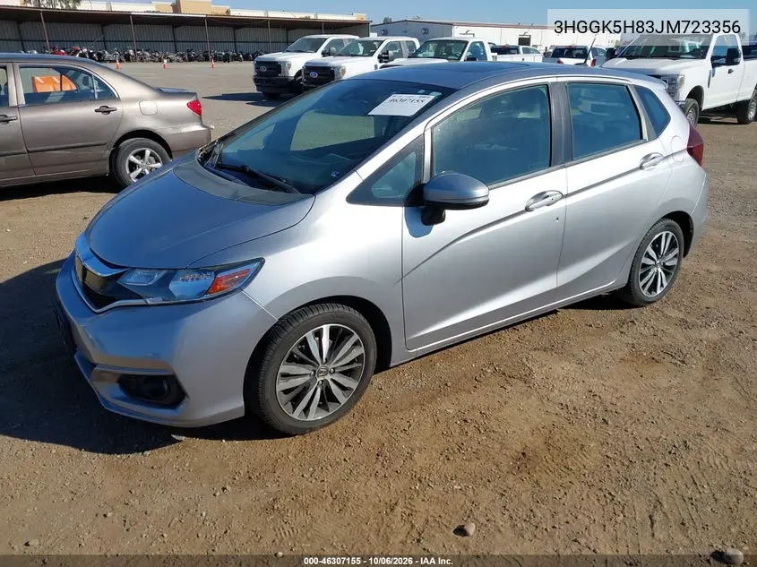 2018 HONDA FIT VIN 3HGGK5H83JM723356 — фото 2