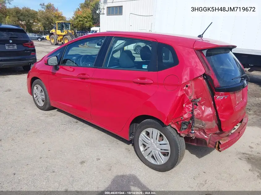 2018 HONDA FIT VIN 3HGGK5H48JM719672 — фото 3
