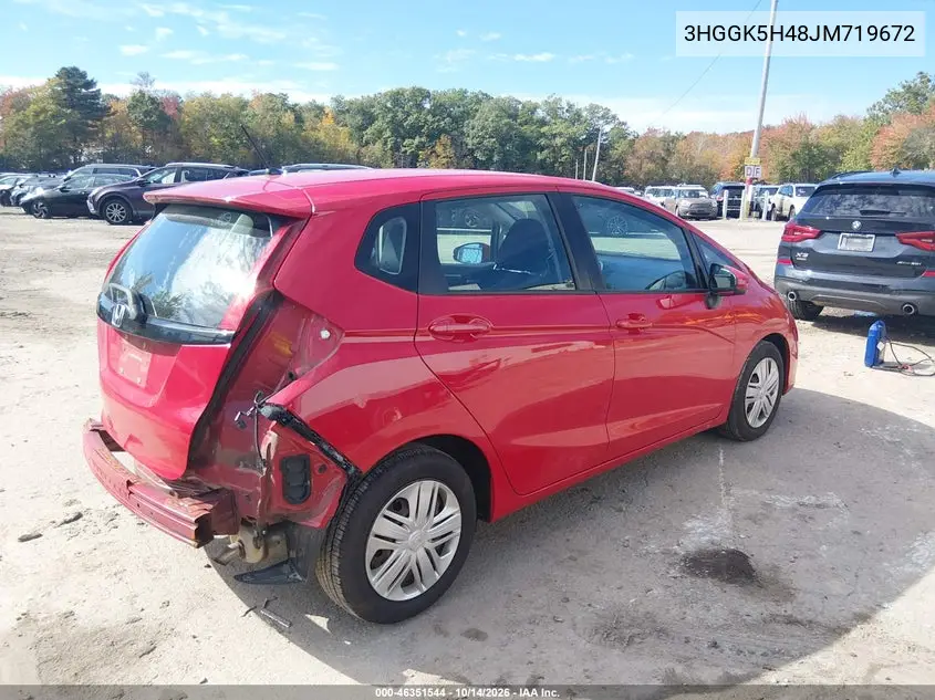 2018 HONDA FIT VIN 3HGGK5H48JM719672 — фото 4