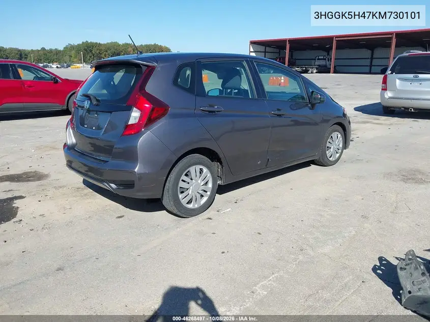 2019 HONDA FIT VIN 3HGGK5H47KM730101 — фото 4