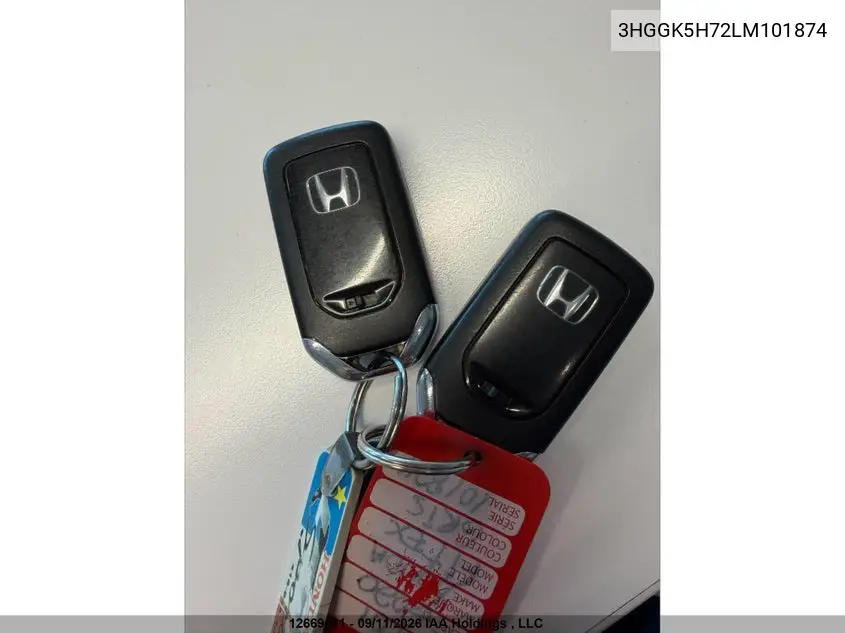 2020 HONDA FIT VIN 3HGGK5H72LM101874 — фото 12