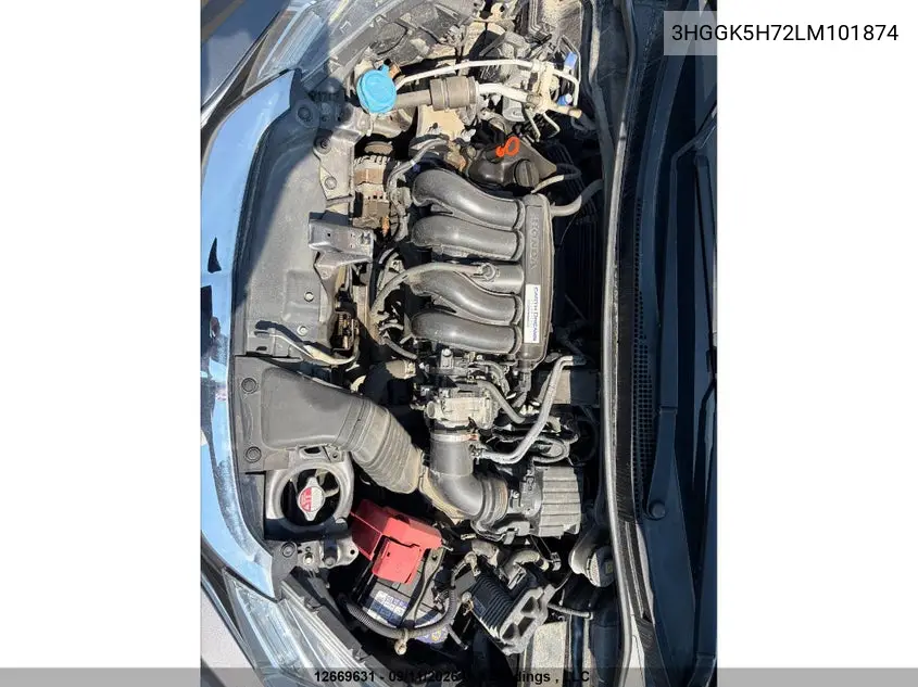 2020 HONDA FIT VIN 3HGGK5H72LM101874 — фото 14