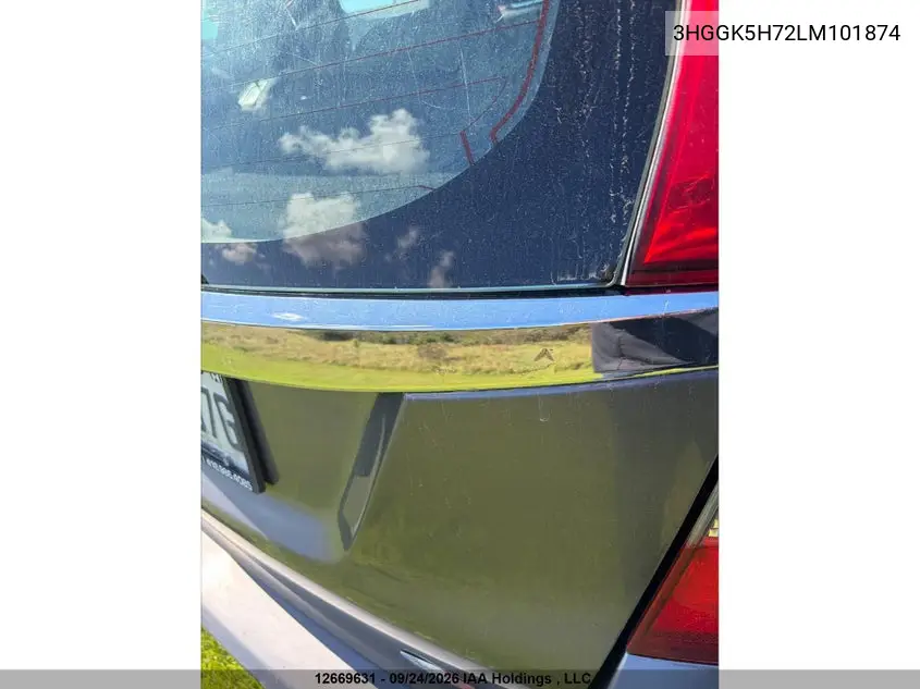 2020 HONDA FIT VIN 3HGGK5H72LM101874 — фото 6