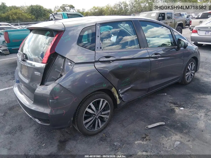 2020 HONDA FIT VIN 3HGGK5H94LM718582 — фото 4