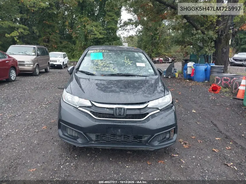 2020 HONDA FIT VIN 3HGGK5H47LM725997 — фото 11