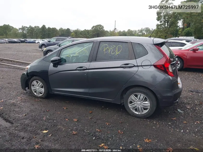 2020 HONDA FIT VIN 3HGGK5H47LM725997 — фото 13