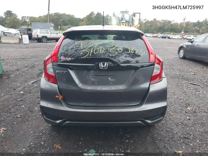 2020 HONDA FIT VIN 3HGGK5H47LM725997 — фото 15
