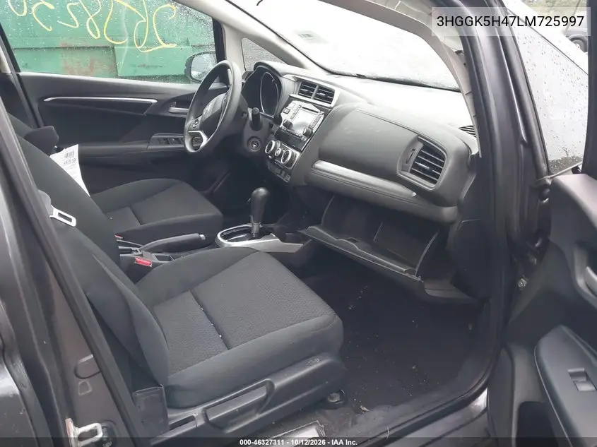 2020 HONDA FIT VIN 3HGGK5H47LM725997 — фото 5