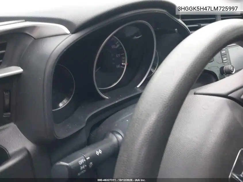 2020 HONDA FIT VIN 3HGGK5H47LM725997 — фото 7