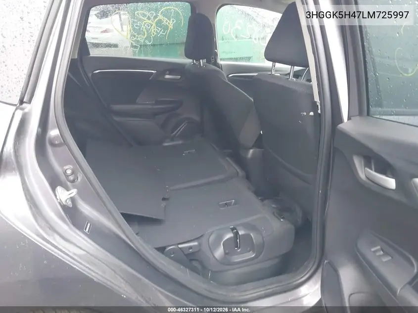 2020 HONDA FIT VIN 3HGGK5H47LM725997 — фото 8