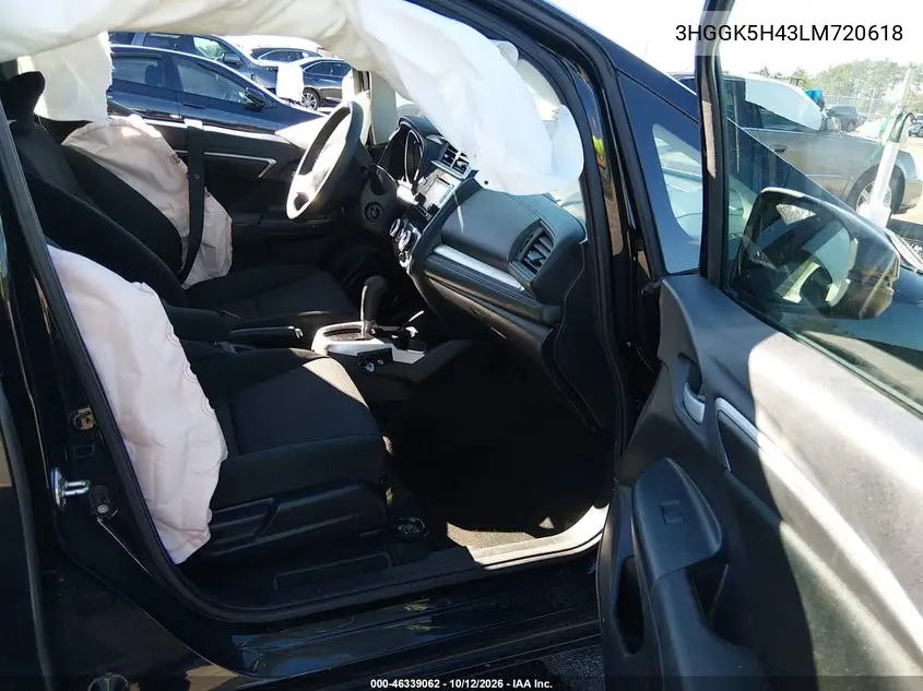 2020 HONDA FIT VIN 3HGGK5H43LM720618 — фото 5
