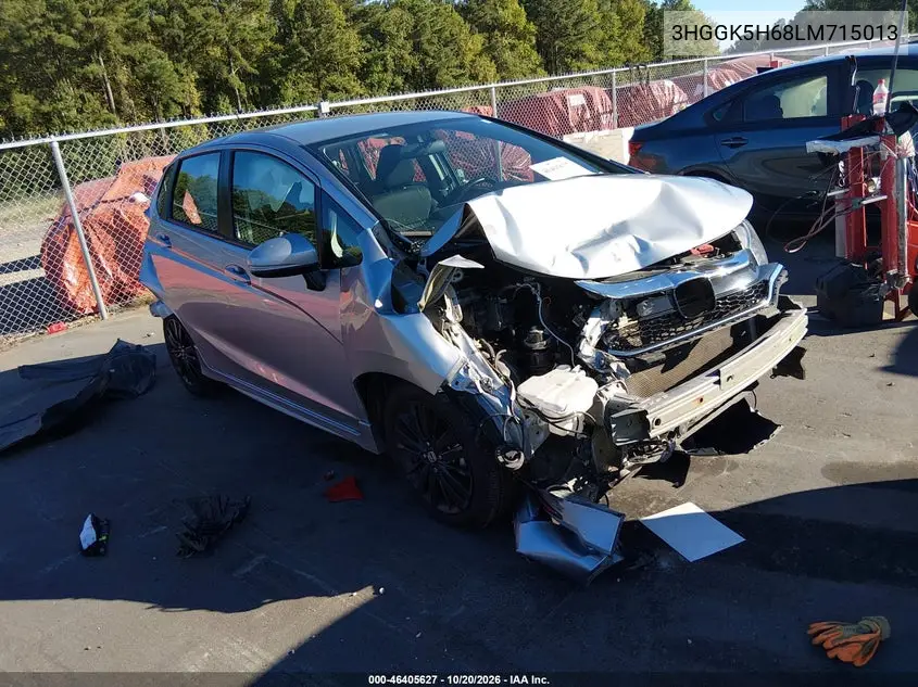 HONDA FIT 2020, VIN 3HGGK5H68LM715013