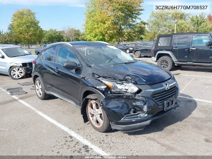 HONDA HR-V 2016, VIN 3CZRU6H77GM708537