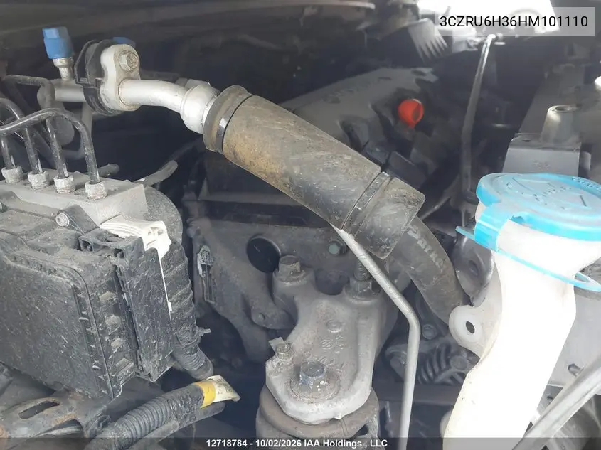 2017 HONDA HR-V VIN 3CZRU6H36HM101110 — фото 10
