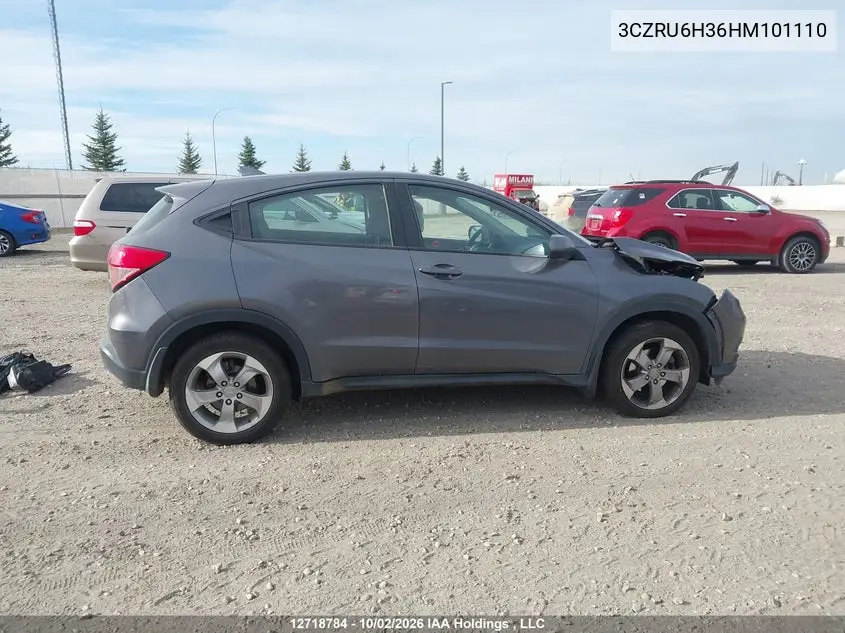 2017 HONDA HR-V VIN 3CZRU6H36HM101110 — фото 14