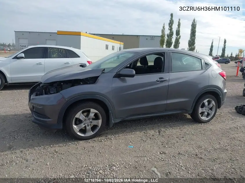 2017 HONDA HR-V VIN 3CZRU6H36HM101110 — фото 15