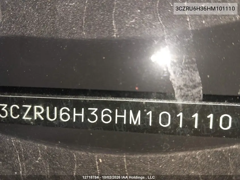2017 HONDA HR-V VIN 3CZRU6H36HM101110 — фото 20