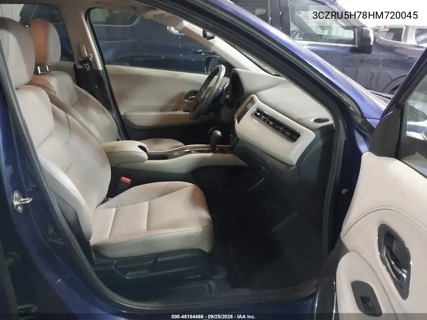 2017 HONDA HR-V VIN 3CZRU5H78HM720045 — фото 5