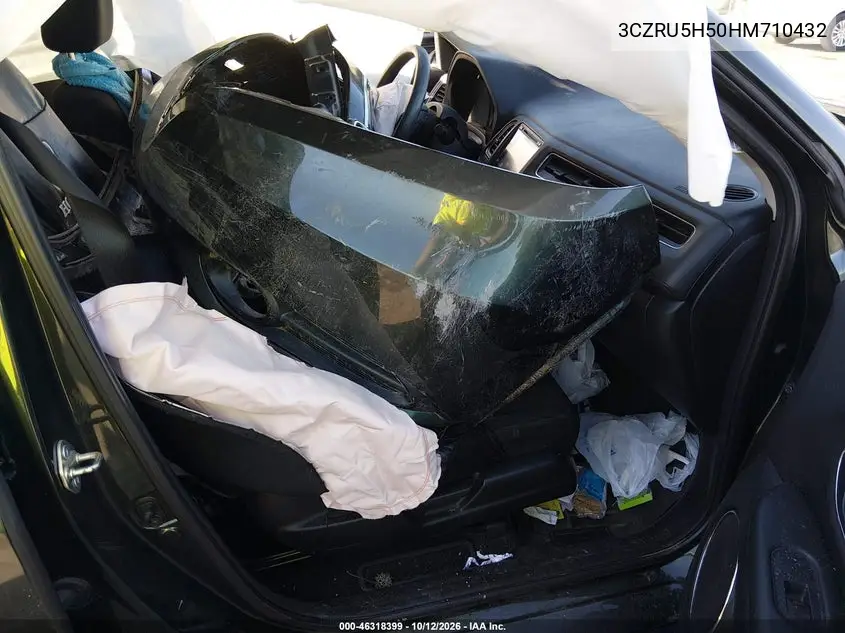 2017 HONDA HR-V VIN 3CZRU5H50HM710432 — фото 5