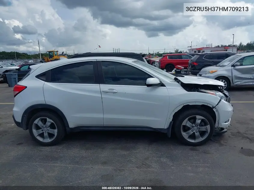2017 HONDA HR-V VIN 3CZRU5H37HM709213 — фото 13