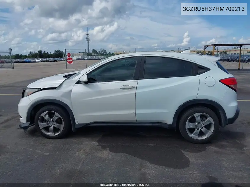 2017 HONDA HR-V VIN 3CZRU5H37HM709213 — фото 14