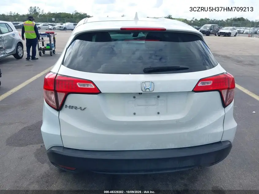 2017 HONDA HR-V VIN 3CZRU5H37HM709213 — фото 16