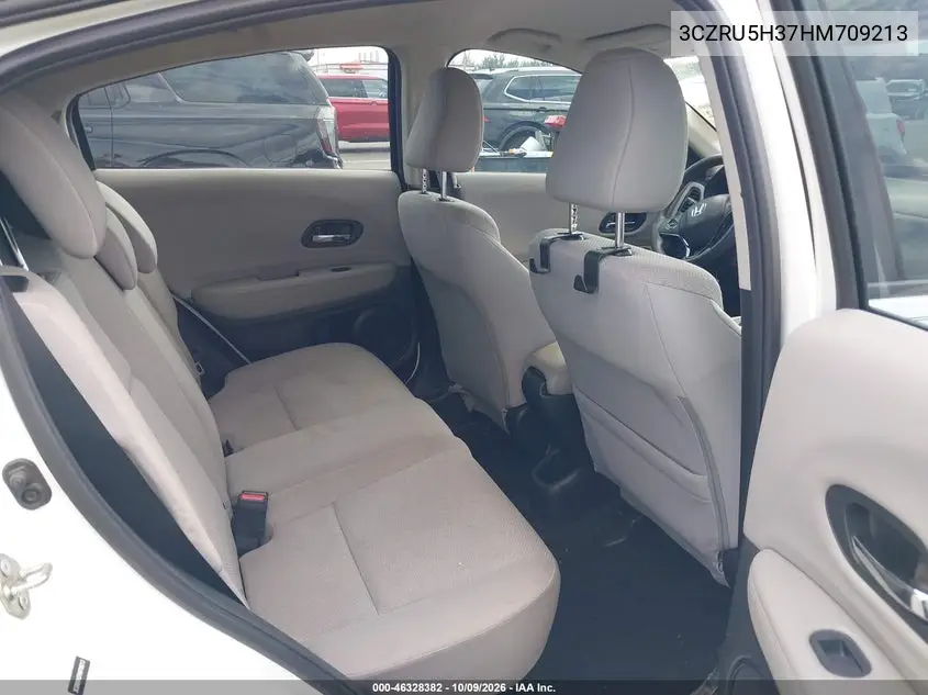 2017 HONDA HR-V VIN 3CZRU5H37HM709213 — фото 8