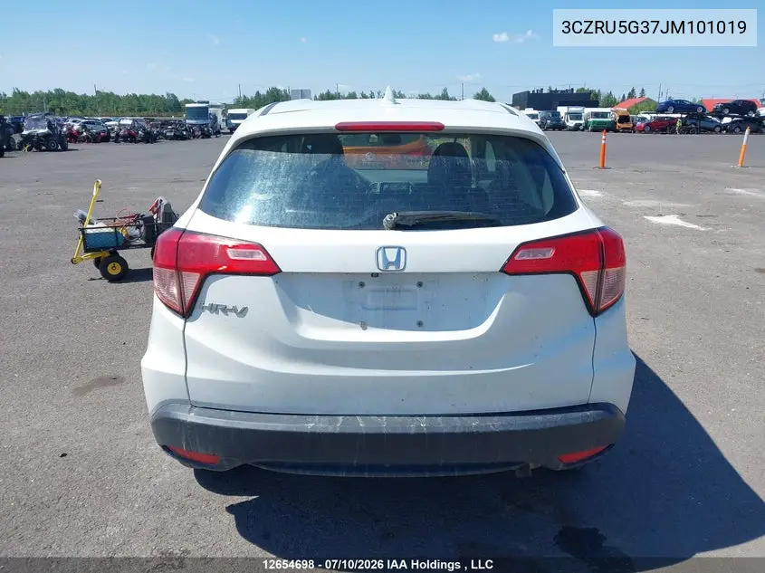 2018 HONDA HR-V VIN 3CZRU5G37JM101019 — фото 15