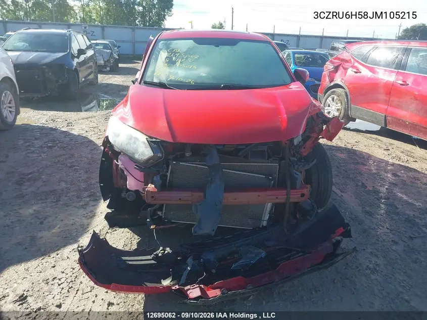 2018 HONDA HR-V VIN 3CZRU6H58JM105215 — фото 12