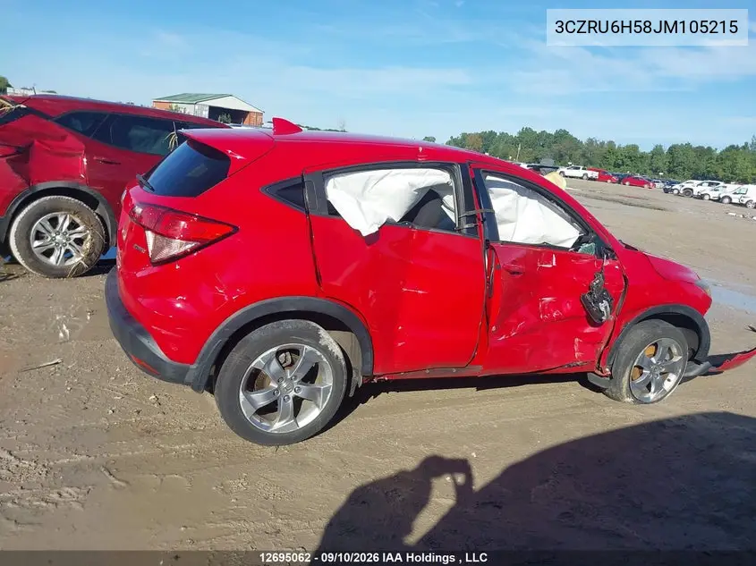 2018 HONDA HR-V VIN 3CZRU6H58JM105215 — фото 13