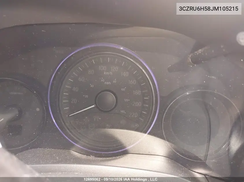 2018 HONDA HR-V VIN 3CZRU6H58JM105215 — фото 7