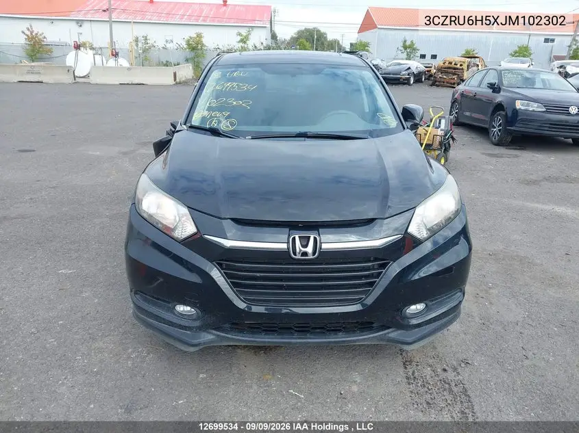 2018 HONDA HR-V VIN 3CZRU6H5XJM102302 — фото 12