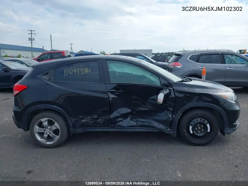 2018 HONDA HR-V VIN 3CZRU6H5XJM102302 — фото 13
