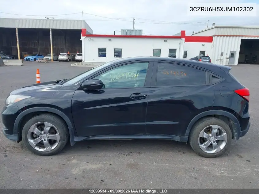 2018 HONDA HR-V VIN 3CZRU6H5XJM102302 — фото 14