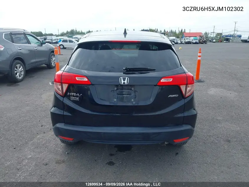 2018 HONDA HR-V VIN 3CZRU6H5XJM102302 — фото 16