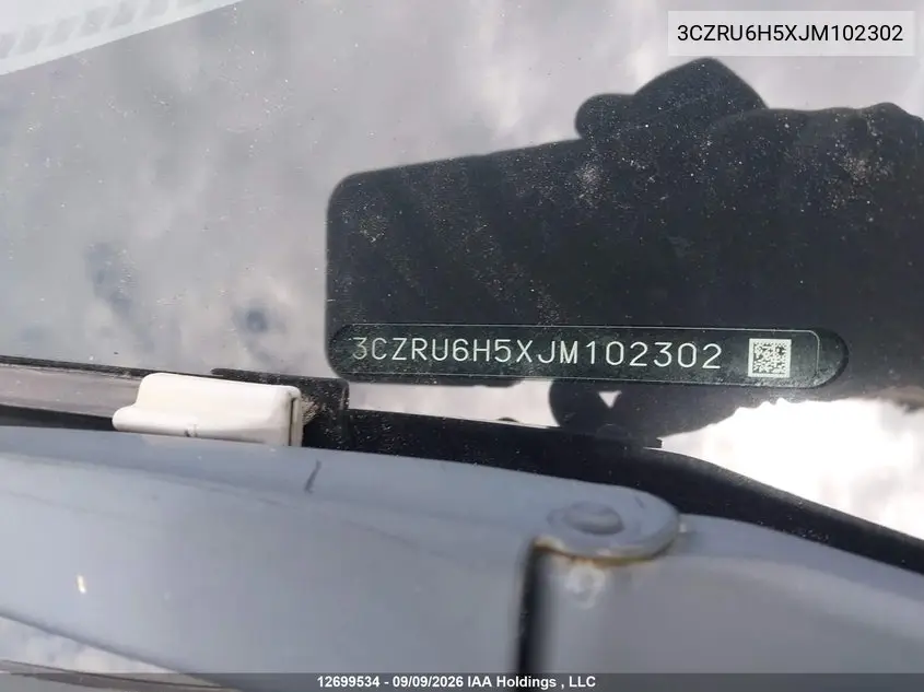 2018 HONDA HR-V VIN 3CZRU6H5XJM102302 — фото 18