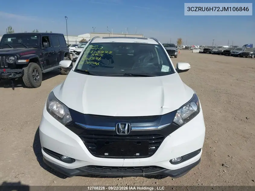 2018 HONDA HR-V VIN 3CZRU6H72JM106846 — фото 13