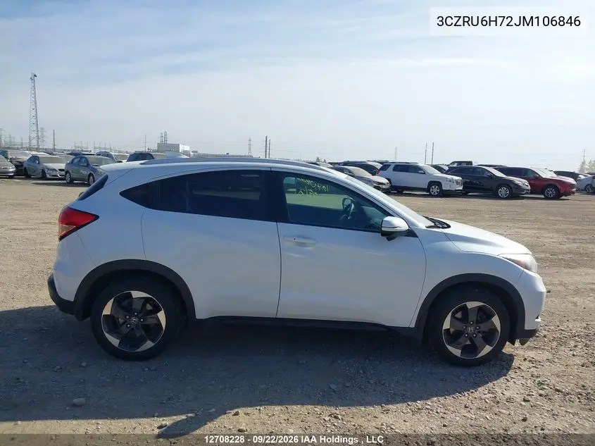 2018 HONDA HR-V VIN 3CZRU6H72JM106846 — фото 14