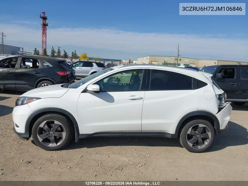 2018 HONDA HR-V VIN 3CZRU6H72JM106846 — фото 15