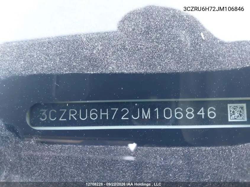 2018 HONDA HR-V VIN 3CZRU6H72JM106846 — фото 19