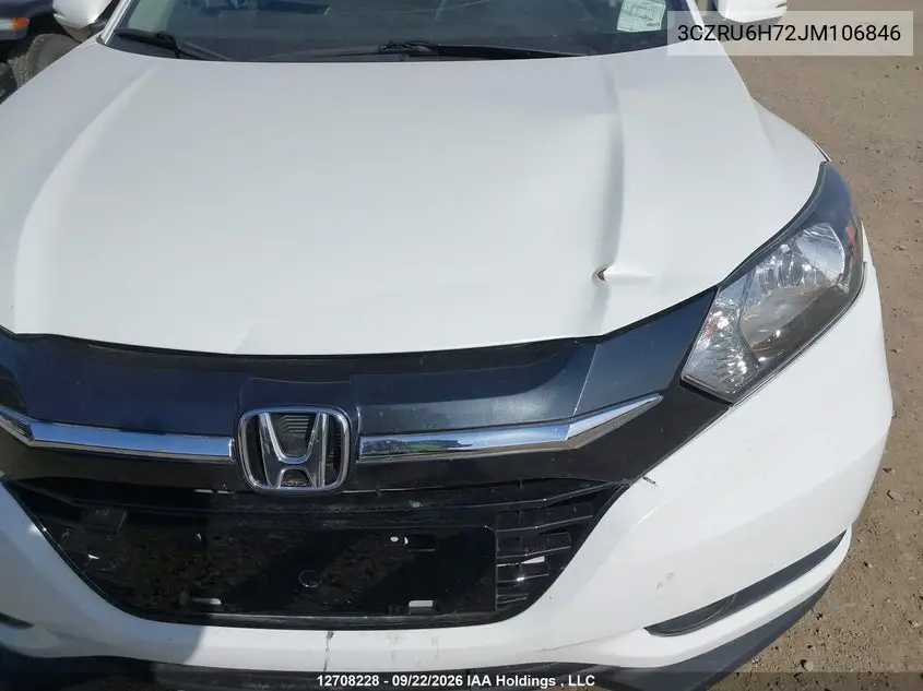 2018 HONDA HR-V VIN 3CZRU6H72JM106846 — фото 21