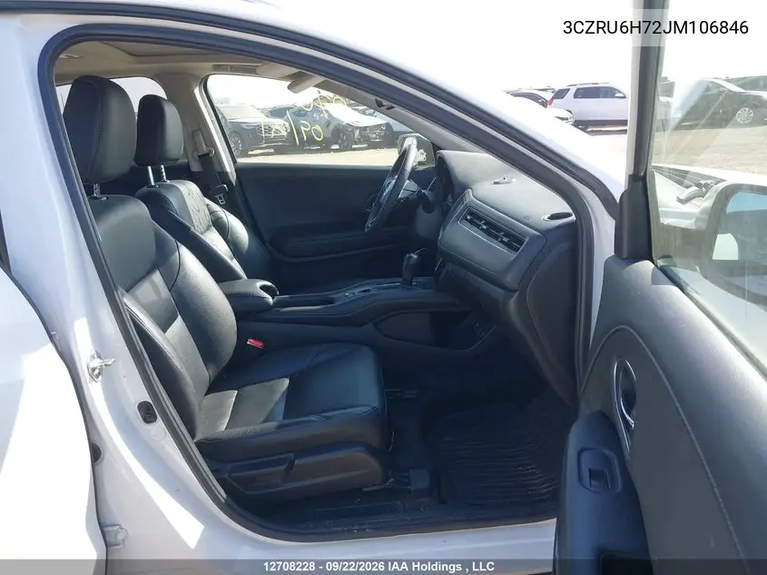 2018 HONDA HR-V VIN 3CZRU6H72JM106846 — фото 5