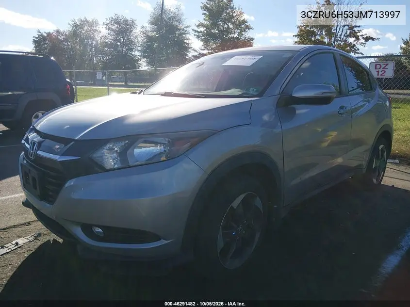 2018 HONDA HR-V VIN 3CZRU6H53JM713997 — фото 2