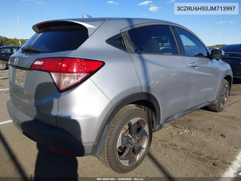 2018 HONDA HR-V VIN 3CZRU6H53JM713997 — фото 4